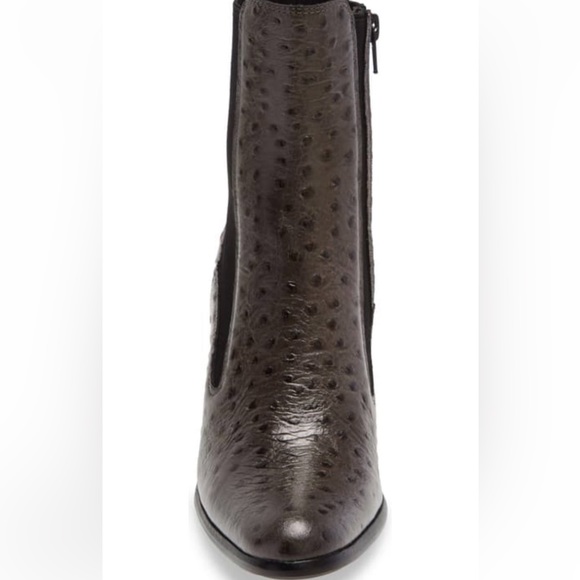 NWB Jeffrey Campbell Anitra Chelsea Boot 3" heel Side zip Leather upper&lining - Picture 5 of 5